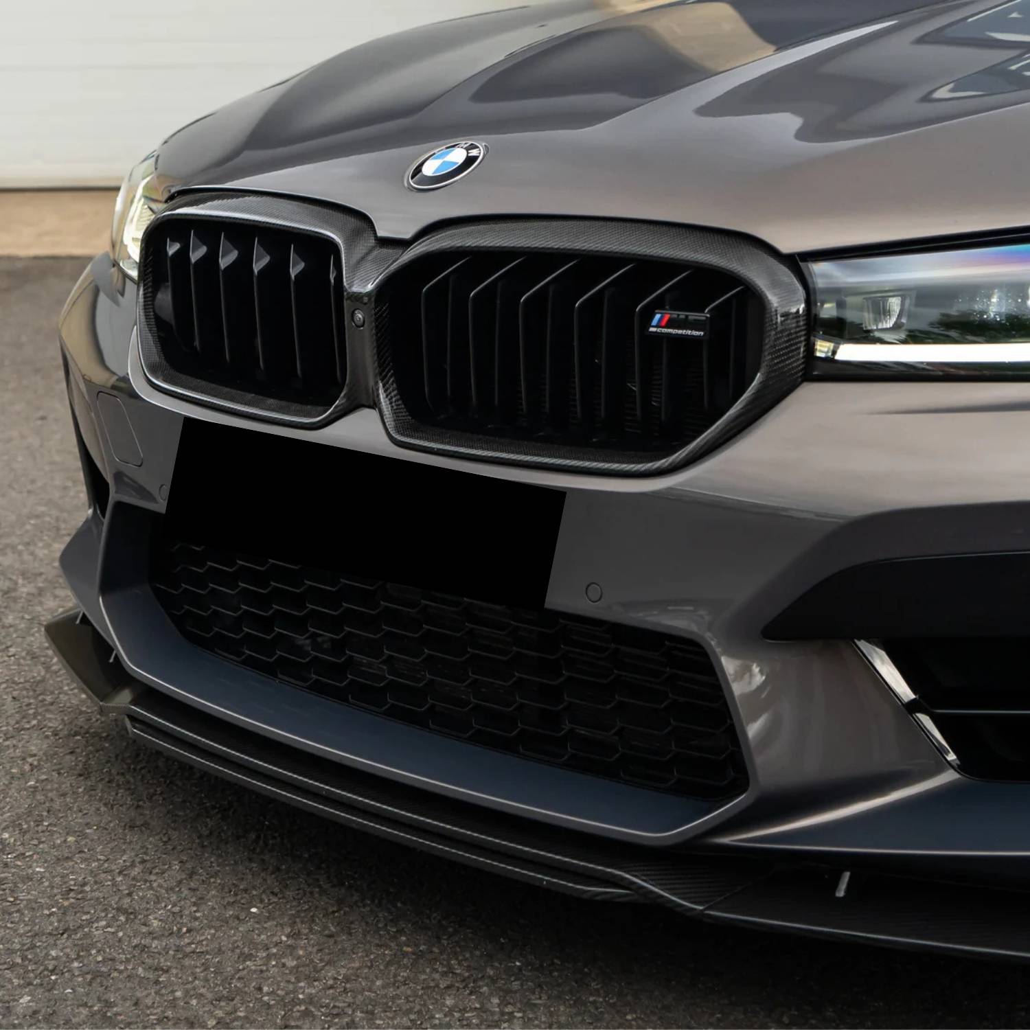 BMW 5 Reeks G30 & M5 F90 LCI Carbon Dubbele lamellengrille (2020-2023)