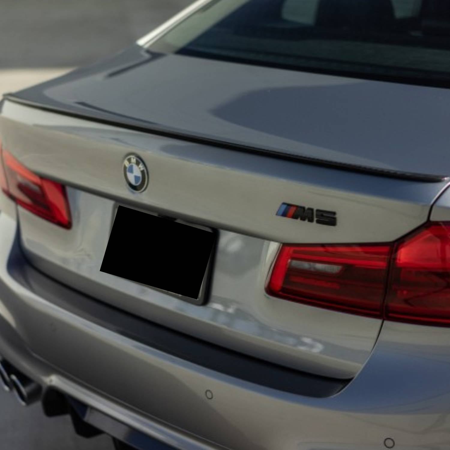 BMW Série 5 G30 / M5 F90 Noir brillant M5 Style Aileron Arrière (2017-2023)