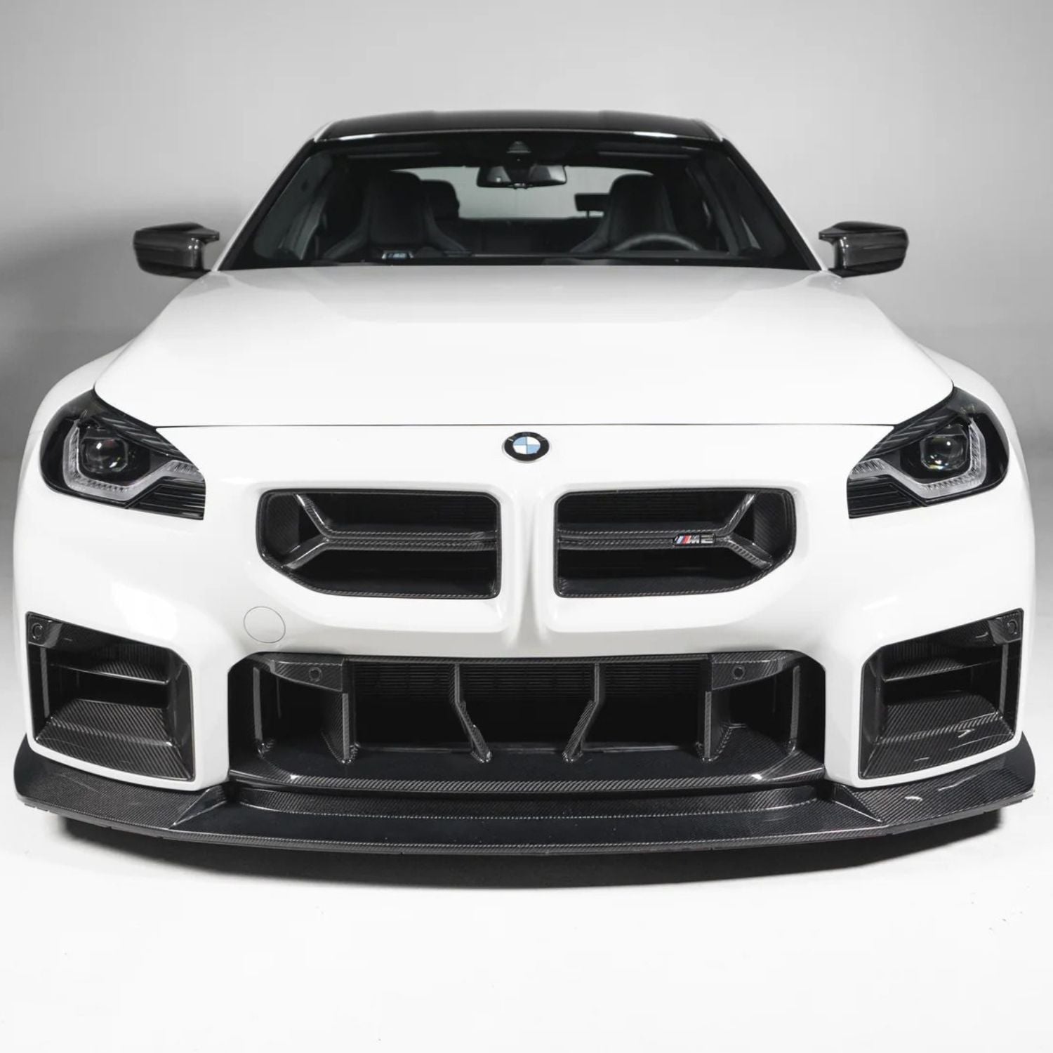 BMW M2 G87 Pre-preg carbon Voorbumper Lower Grill Kit van OPTIC (2023+)