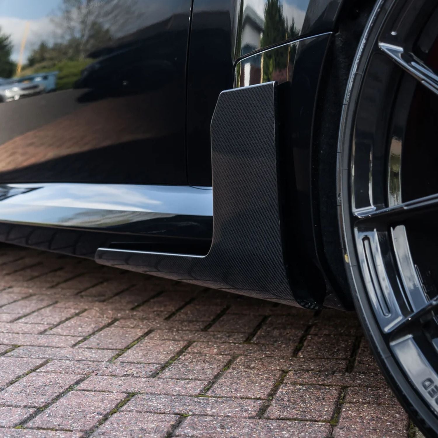 BMW M2 G87 Pre-preg carbon Zijskirt Vinnen van OPTIC (2023+)
