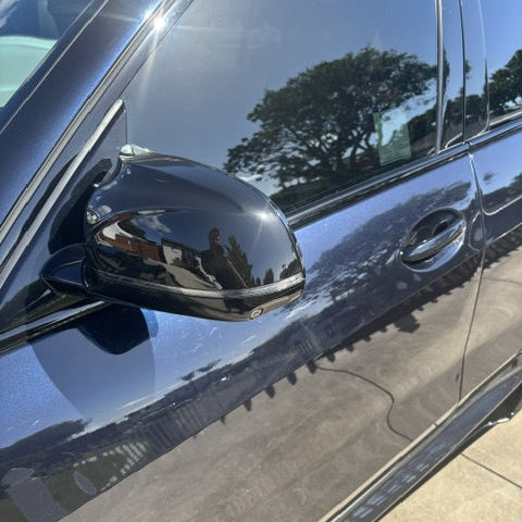 BMW X3 X4 X5 X6 G01/G02/G05/G06 M Stijl Hoogglans zwart Spiegelkappen (2018+)