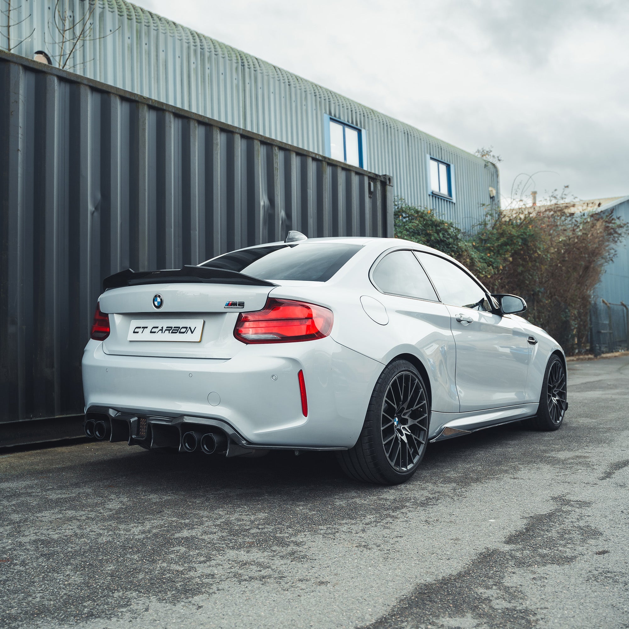 BMW M2/M2C F87 AGGRESSIVE CARBON FIBRE DIFFUSER