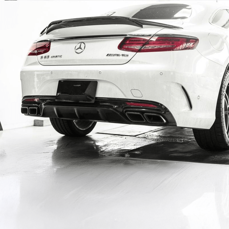 Mercedes S-Klasse C217/S63/S65 Pre-Preg Carbon B Style Achterspoiler (2015-2020)
