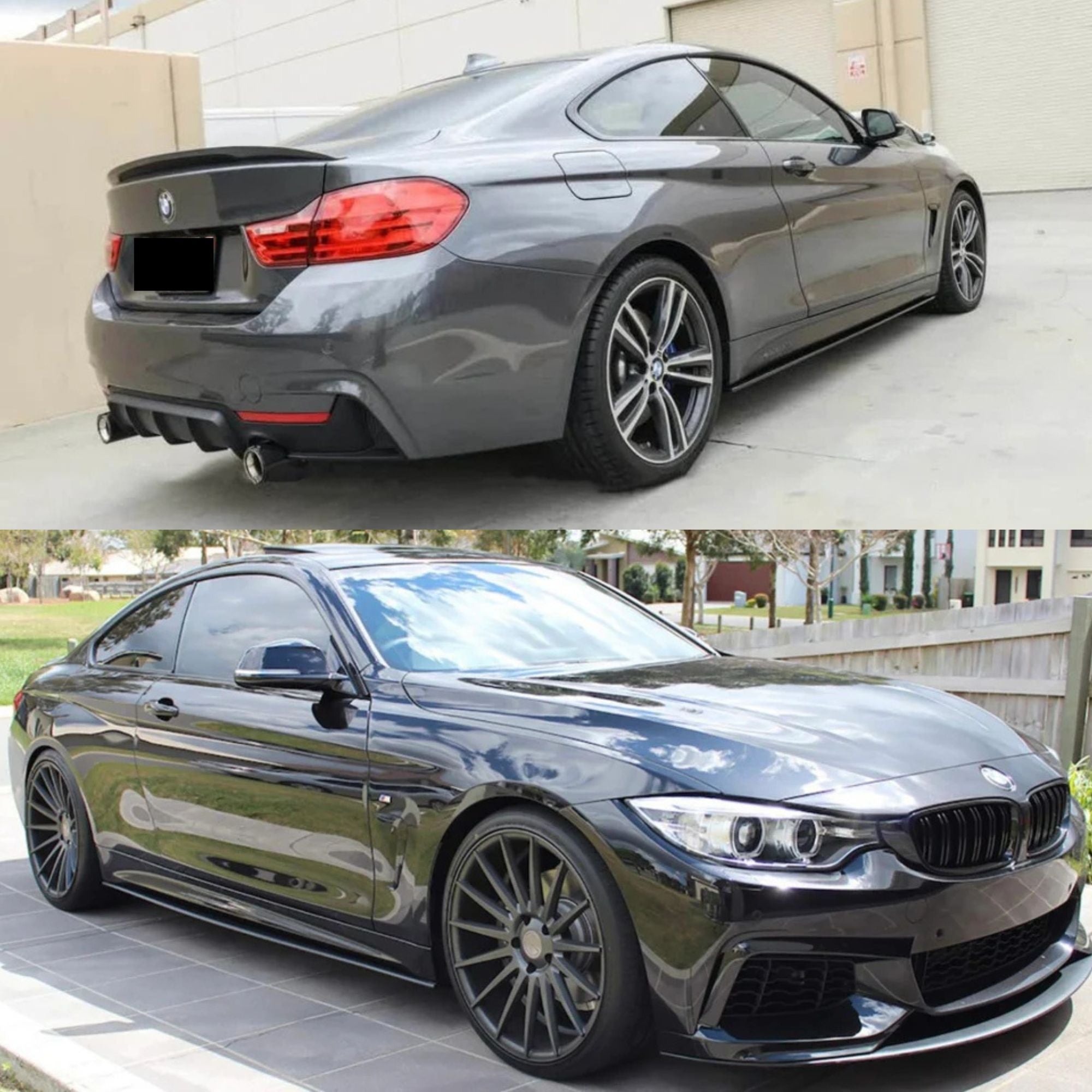 BMW 4 Reeks F32 F33 F36 Carbon Mp Stijl Sideskirts (2014-2019)