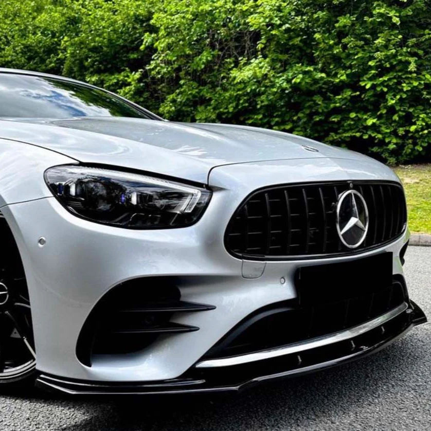 Mercedes Classe E W213 Calandre Panamericana GT Style Noir Brillant Restylée (2020-2023)