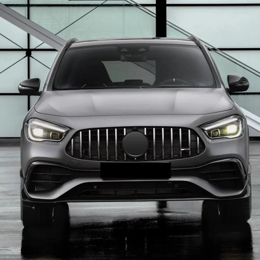 Mercedes GLA H247 Hoogglans Zwart Voorlip Splitter (2020-2023)