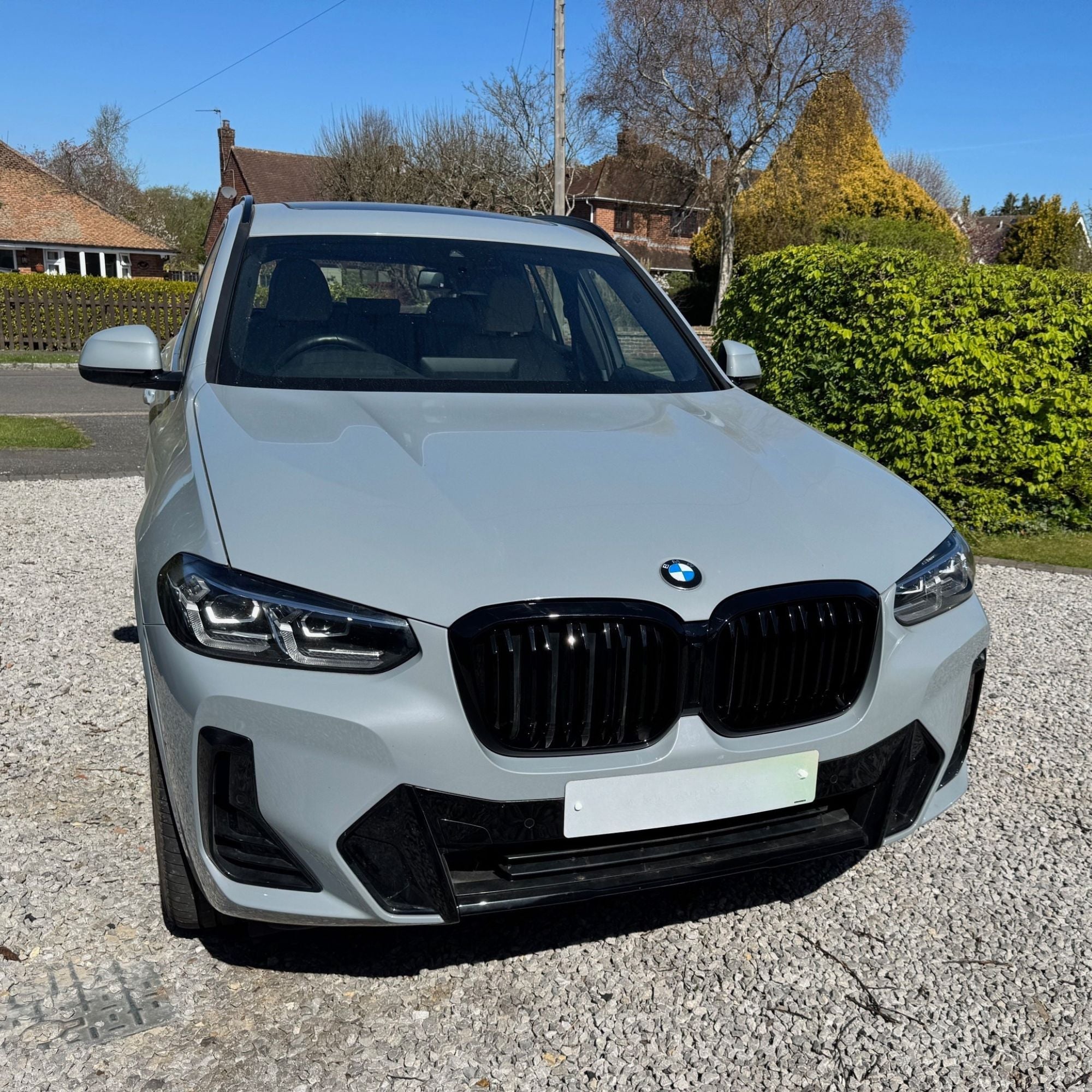 BMW X3 X4 G01 G02 & X3M X4M F97 F98 LCI Hoogglans zwart Voorgrills (2021+)