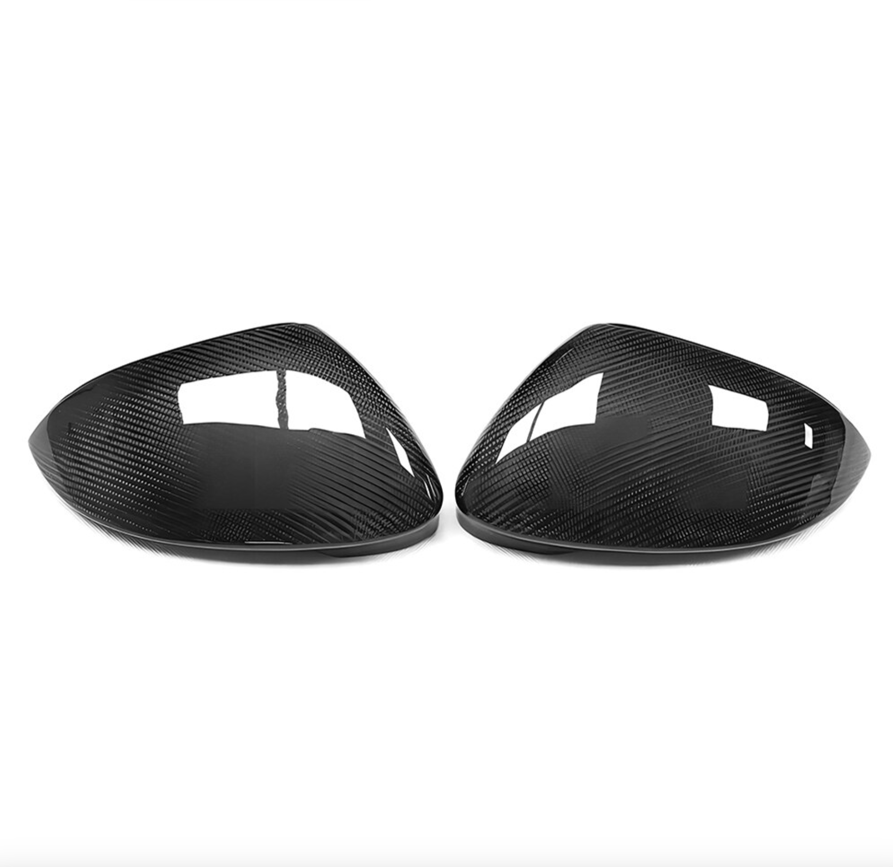 Golf MK8 Carbon Fibre Replacement Wing Mirror Covers (2019+) - Avoro Design