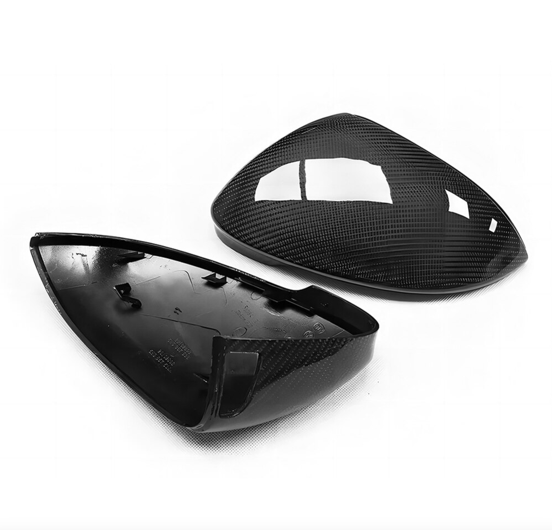 Golf MK8 Carbon Fibre Replacement Wing Mirror Covers (2019+) - Avoro Design