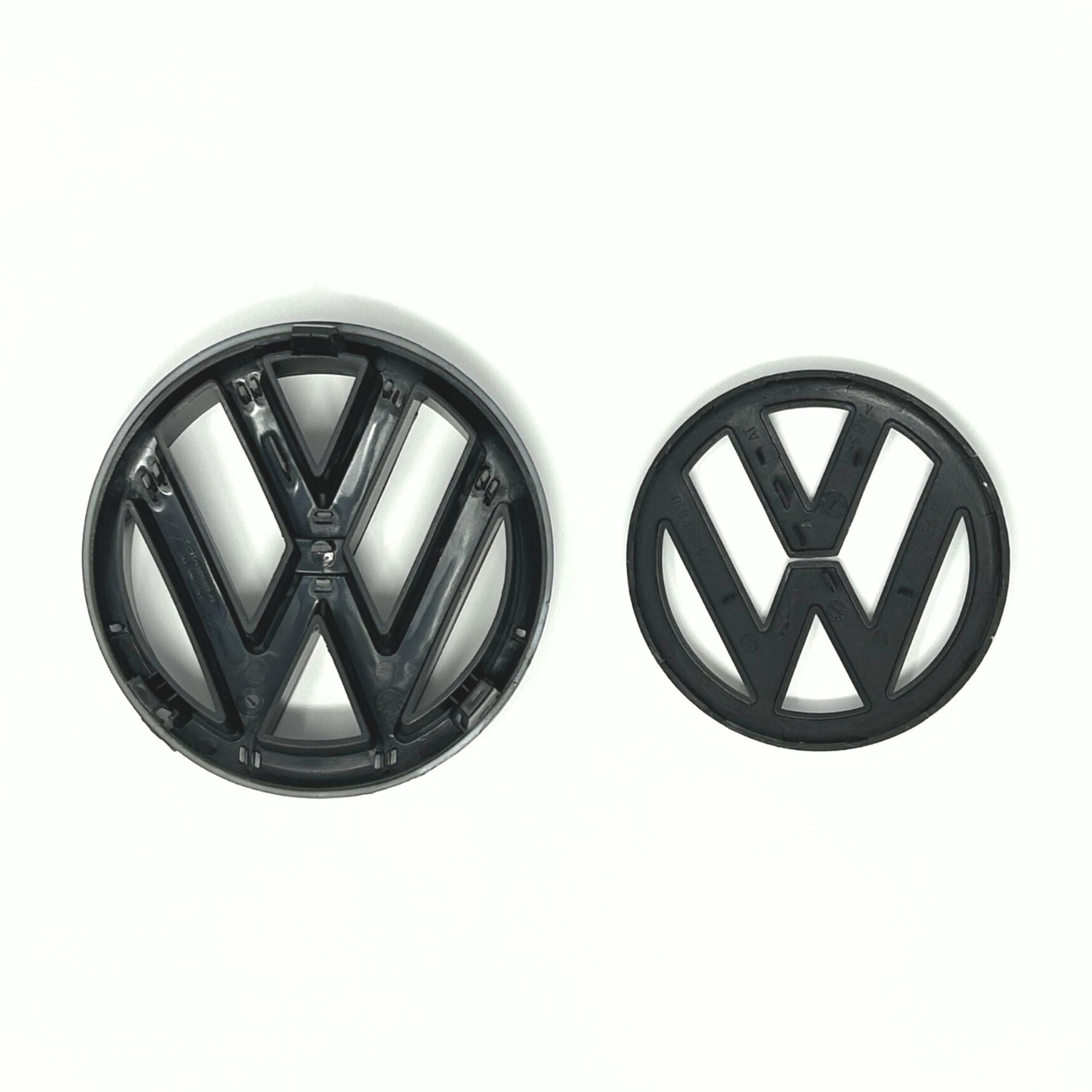 Golf MK6 Front & Rear Badges Black (2008-2013) - Avoro Design